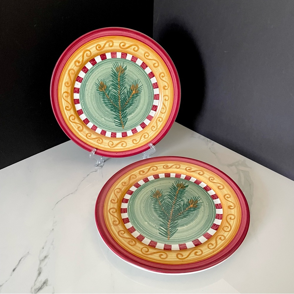 SET of 2 Winterfest Dinner Plates by Villeroy & Boch